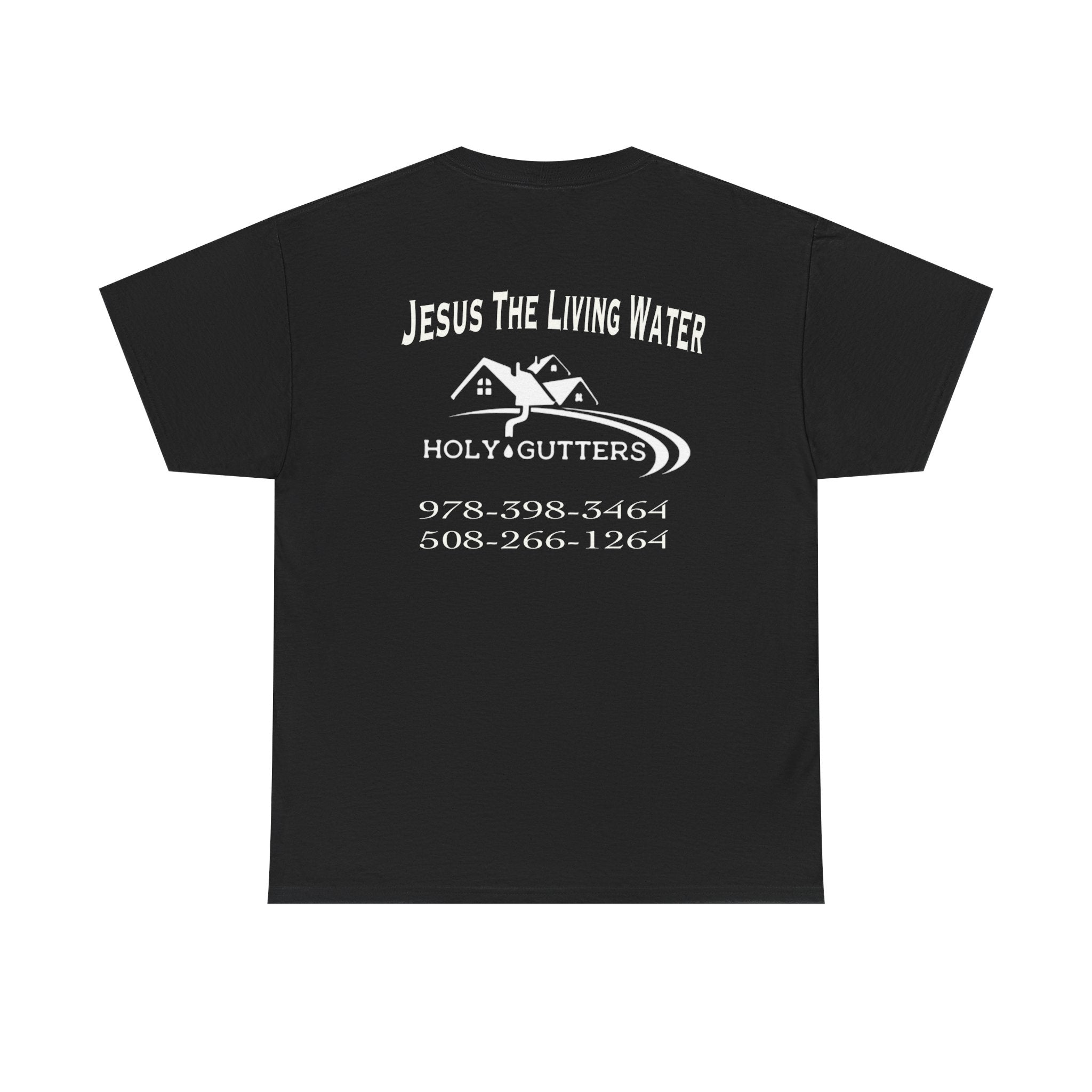 Holy Gutters Black Work Tee