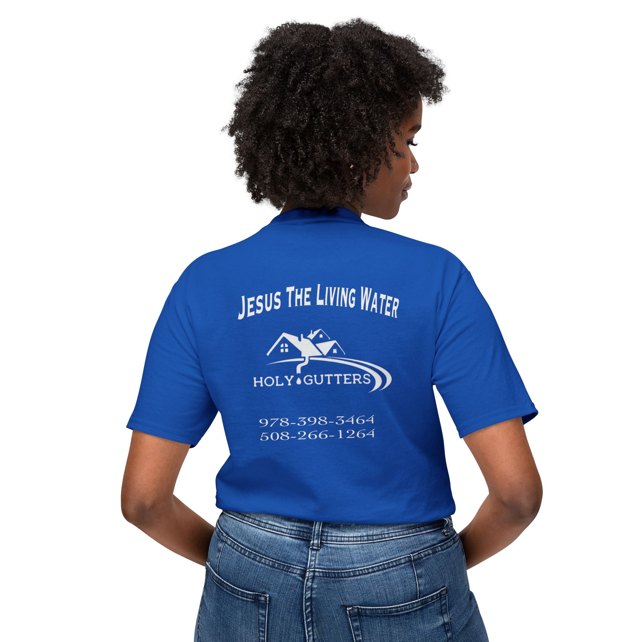 Holy Gutters Blue Work Tee