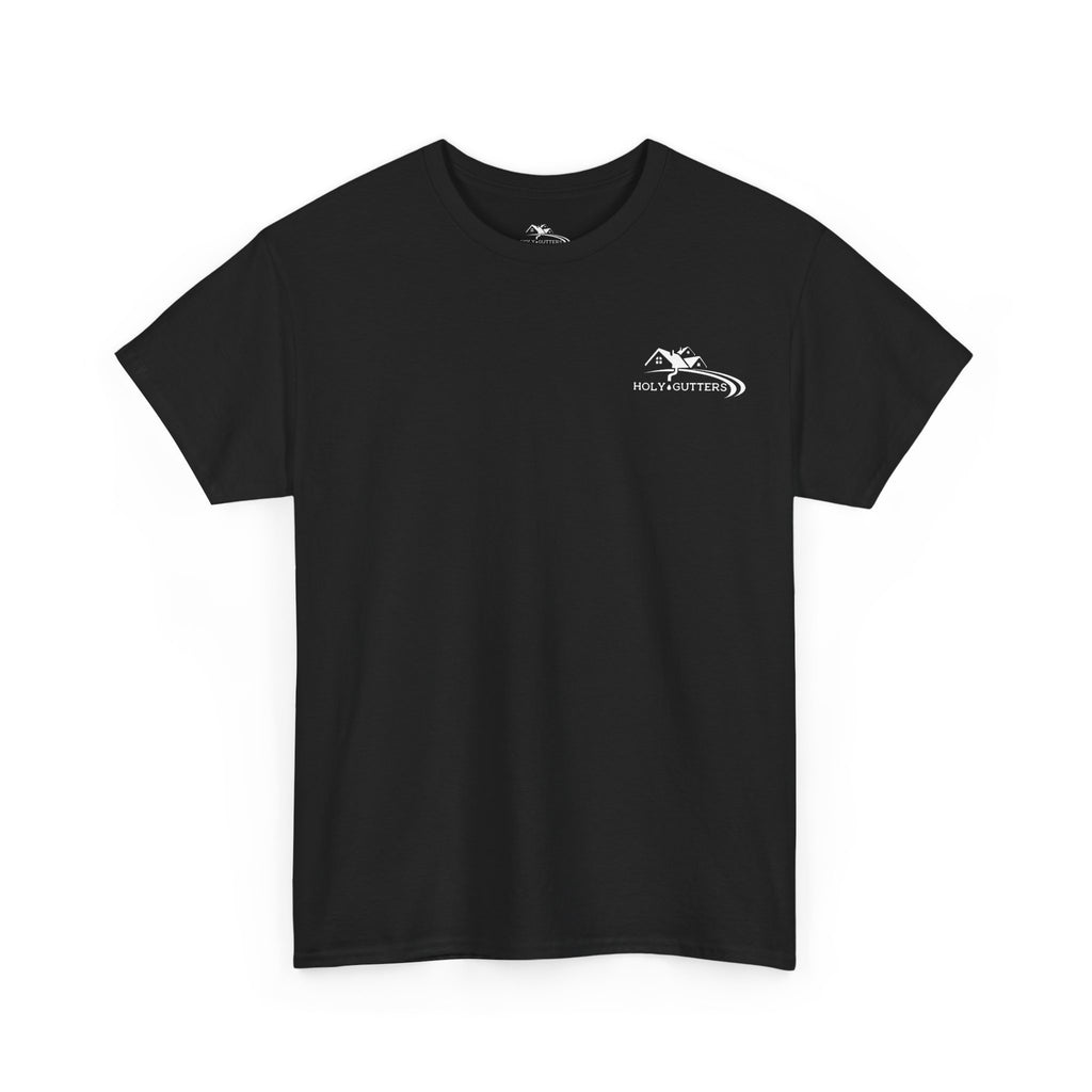 Holy Gutters Black Work Tee