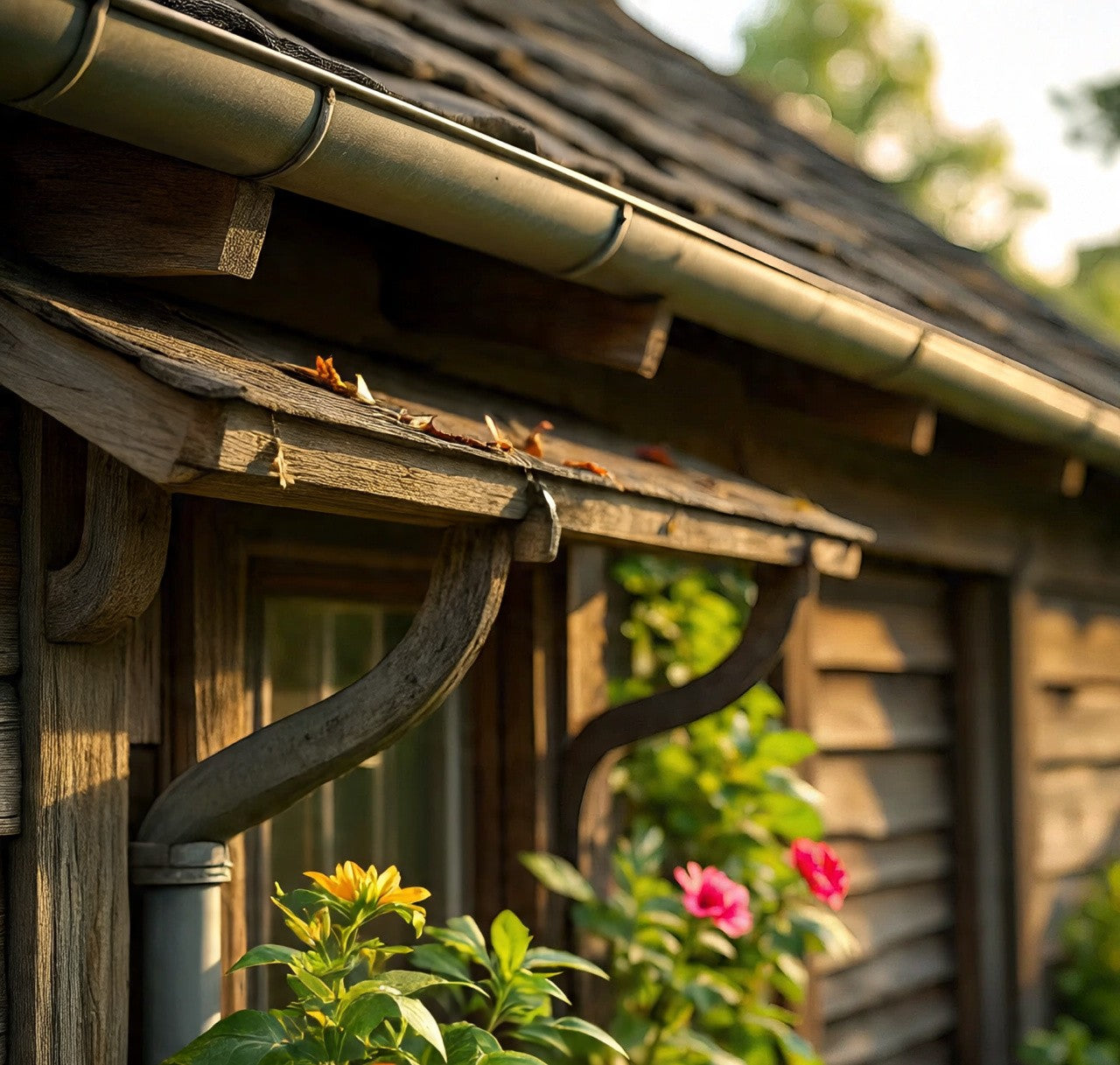 Wood Gutters